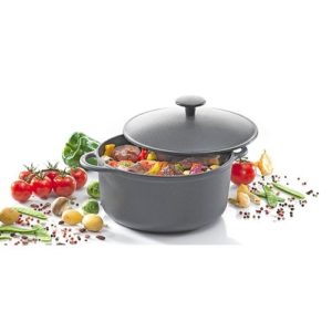 Krüger 61024 Gusseisen-Topf, Rustica