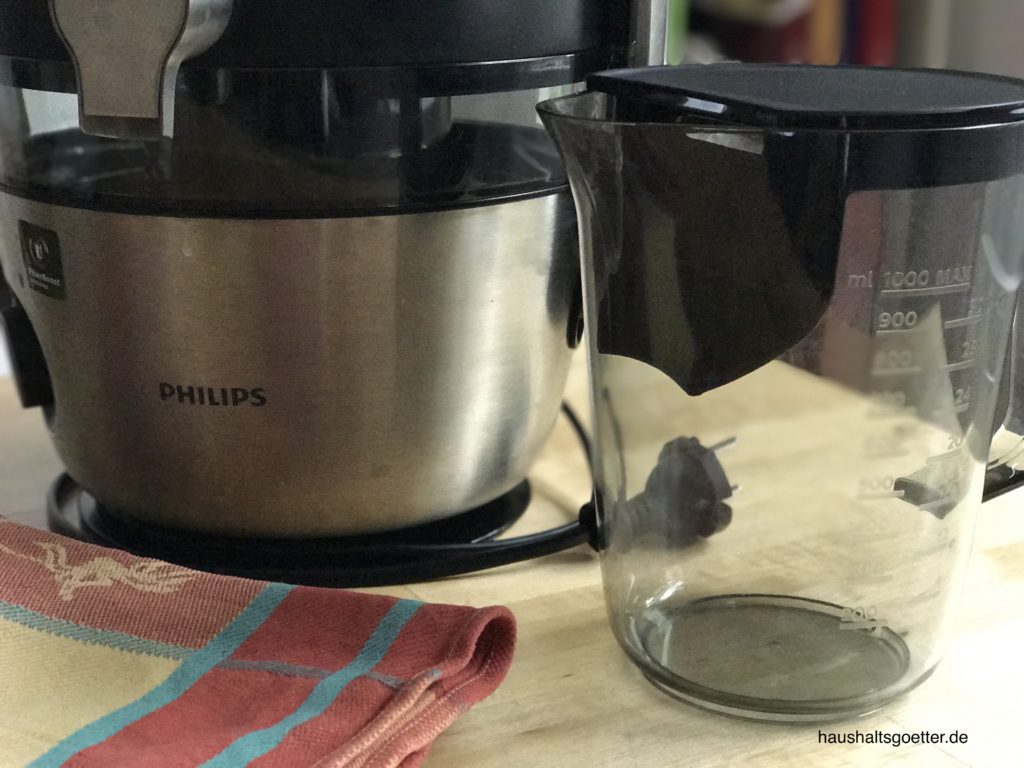 Saftbehälter mit Schaumabstreifer Philips