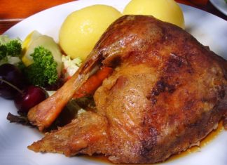 Gänsebraten